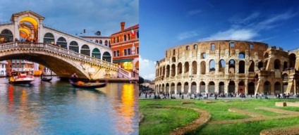 Cum se ajunge de la Veneția la Roma