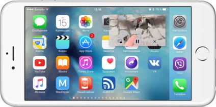 Hogyan kell használni a „kép a képben” üzemmódban minden eszközön iOS 10 - Hírek az alma világ
