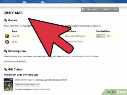 Cum de a schimba numele de utilizator în minecraft