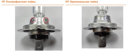 Как да се разграничат фалшив крушка