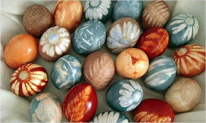 Hogyan lehet festeni tojást - a húsvéti tojások díszítése
