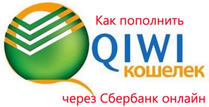Cum să refaceți un portofel kiwi prin intermediul unei bănci de economii online - o instrucțiune de reîncărcare qiwi
