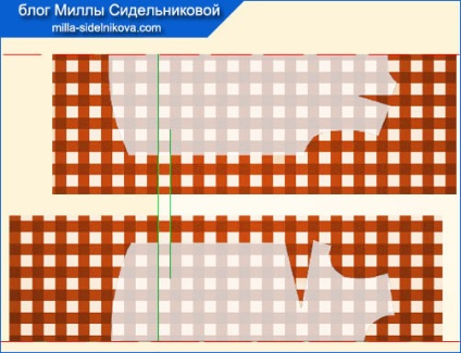 Как да се разлага на модела върху плата в клетка