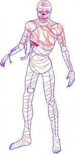 Cum de a desena o mumie - Desen anotimpuri