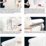 Cum să coaseți mâneci pe o canapea și fotolii cu propriile mâini (fotografie, video)