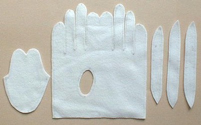Cum să coaseți mănușile din catifea