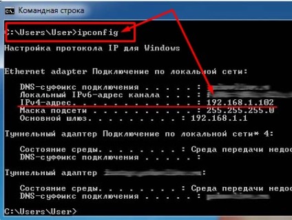 Cum să aflați adresa IP a computerului pe Windows 7 rapid