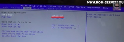 Cum să vă conectați și să configurați laptopul bios asus k52 k42 pentru a instala Windows 7 sau 8 de pe o unitate flash sau pe un disc