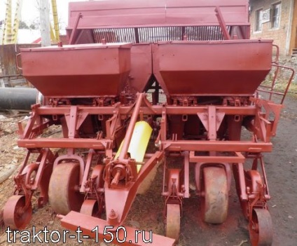 Potato-plantă ksm-4 (ksm-6) dispozitiv, reglare, caracteristici, tractor htz t-150