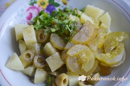 Salata de cartofi cu măsline - gătiți acasă - cele mai delicioase rețete cu fotografii, rețete cu