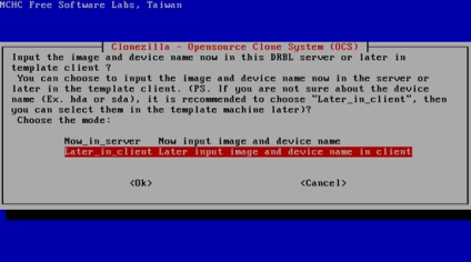 Clone linux segítségével clonezilla szerver kiadás, nyílt forráskódú Tatarstan