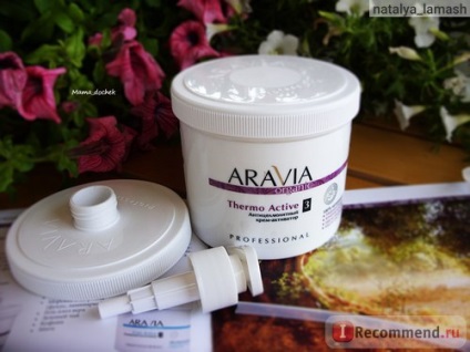 Crema de activare aravia anticelulitice organice 