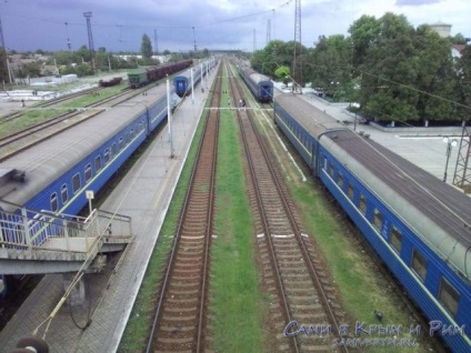 Pentru a cumpăra un bilet în Crimeea pentru un tren și ceea ce este un Novoalekseevka