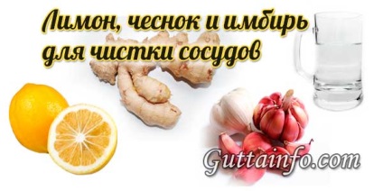 Lemon Garlic Джинджър почистване на съдове