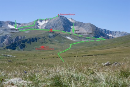 Traseul spre Oshten, o descriere a ascensiunii de pe platoul lagunar