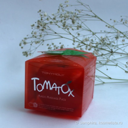 Mască tonymoly tomatox magie pachet de masaj alb - asistentul meu indispensabil în lupta pentru un frumos