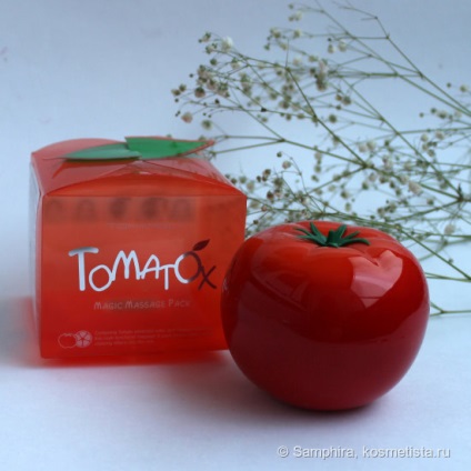 Mască tonymoly tomatox magie pachet de masaj alb - asistentul meu indispensabil în lupta pentru un frumos
