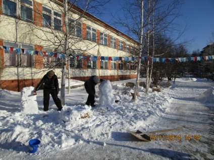 Clasa de masterat în crearea figurilor de zăpadă