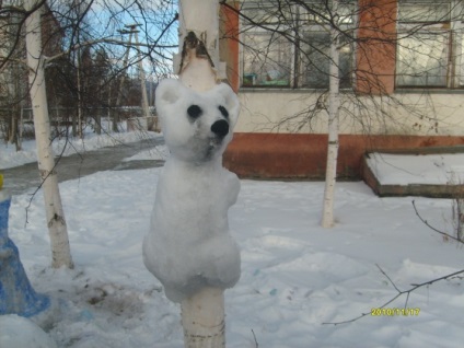 Clasa de masterat în crearea figurilor de zăpadă