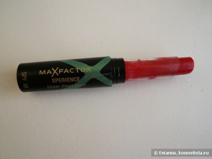 Max factor xperience balsam de luciu strălucitor № 02 și № 04 recenzii