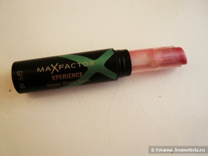 Max factor xperience balsam de luciu strălucitor № 02 și № 04 recenzii