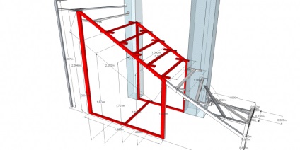 Schele metalice de scara de calculare schițe de calcul, remstroy 24 moscow