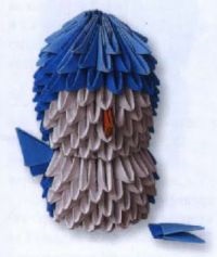 Moduláris origami csaj