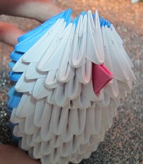 Moduláris origami csaj