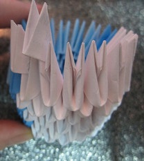 Moduláris origami csaj