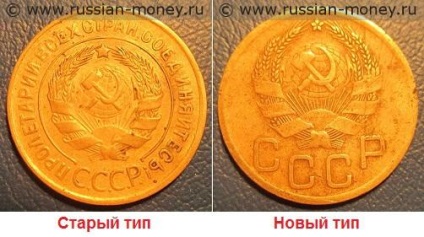 Monedele monedelor obișnuite ale URSS (1921-1992)