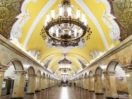 Moscow Metro, a legszebb moszkvai metró állomások