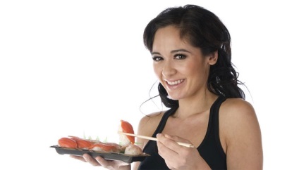 Tudok enni sushi ételeket a terhes nők számára, mint hasznos a várandós anya