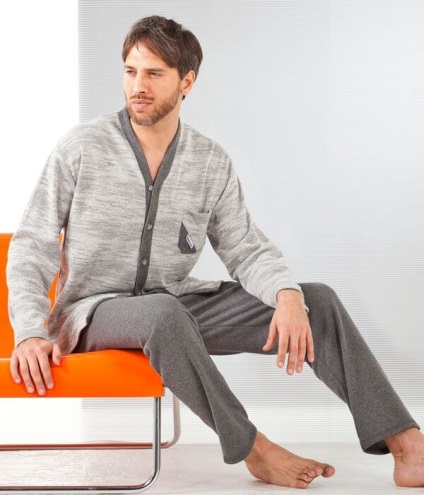 Îmbrăcăminte bărbătească pentru halate de mătase acasă, pijamale de cusut - revista pentru femei la-femeie