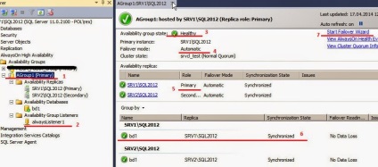 Configurarea serverului ms sql alwayson