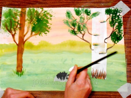 Metode non-tradiționale de pictura peisagistică cu preșcolari mai în vârstă