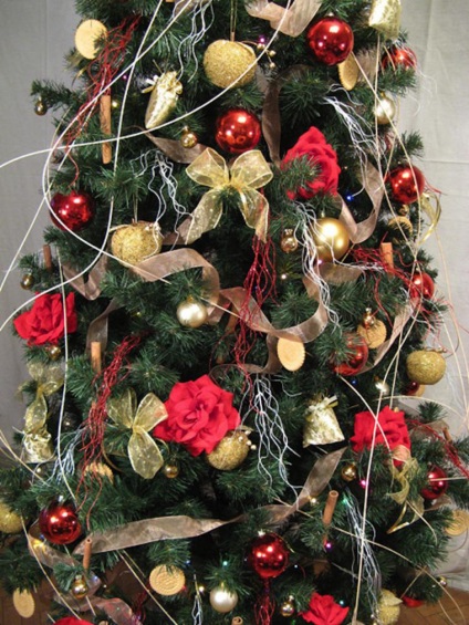 Kényes virág tüskés ágai szokatlan dekoráció Karácsonyfa - Fair Masters - Hand