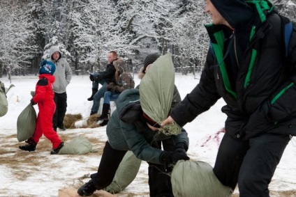 Jocurile de Anul Nou în aerul proaspăt