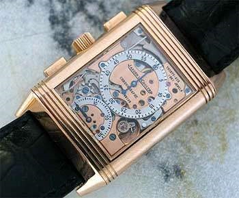 Prezentarea mecanismului jaeger lecoultre reverso chronographe retrograde cal