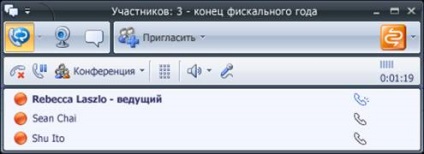 Преглед на функции на програмата на Microsoft Office Communicator 2007 г.