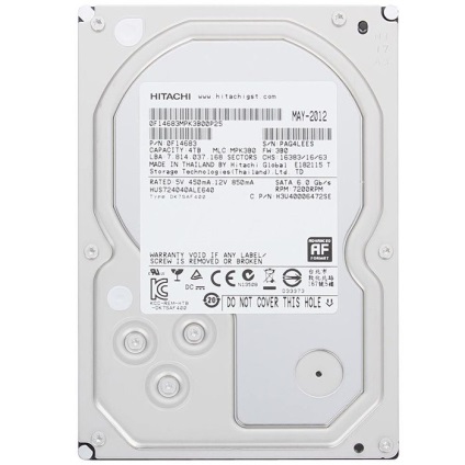 Hard Drive Recenzie hitachi ultrastar hus724040ale640 4TB - itndaily