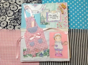 Înregistrarea unei cărți de gătit acasă în tehnica de a scrapbooking o clasă master pas-cu-pas