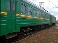 Extinctorul de pe șine a blocat mișcarea trenurilor pe direcția Gorki