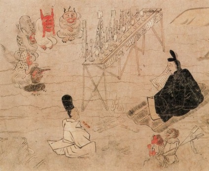 Ommeji, omyo și shikigami (shikigami)