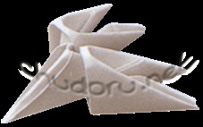 Origami „csaj” - kézi csoda