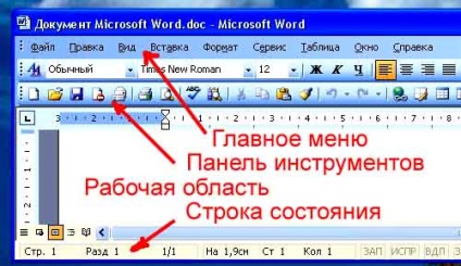 Elementele de bază ale programului Microsoft Word 2003, drumul către afaceri la calculator