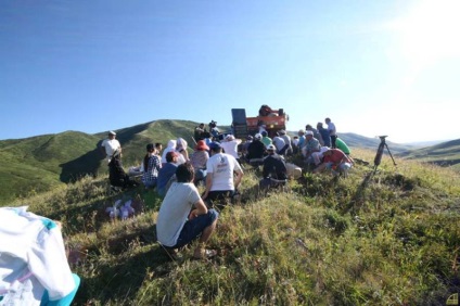 Memorialul monumental a fost instalat pe locul bătăliei de la Orbulak