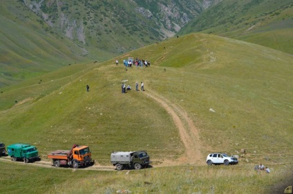 Memorialul monumental a fost instalat pe locul bătăliei de la Orbulak