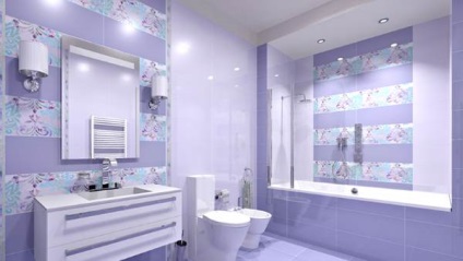 Placi pentru fotografii de baie, design, metode de placare