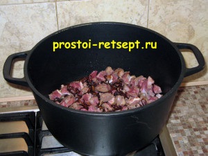Pilaf din carne de vită, gătiți pur și simplu!