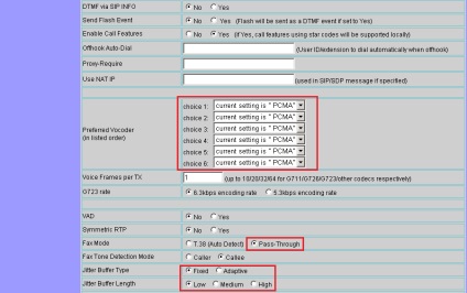 Csatlakozó analóg telefonok és faxok át voip gateway